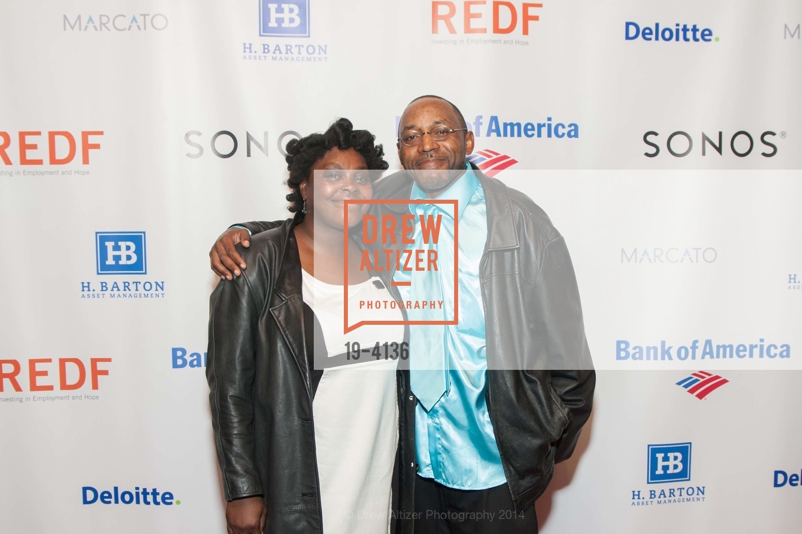 Rashanda Struggs, Ron Davis, REDF 2014 Benefit Old, US, September 18th, 2014, Photo #19-4136 Rashanda Struggs, Ron Davis, Photo #19-4136