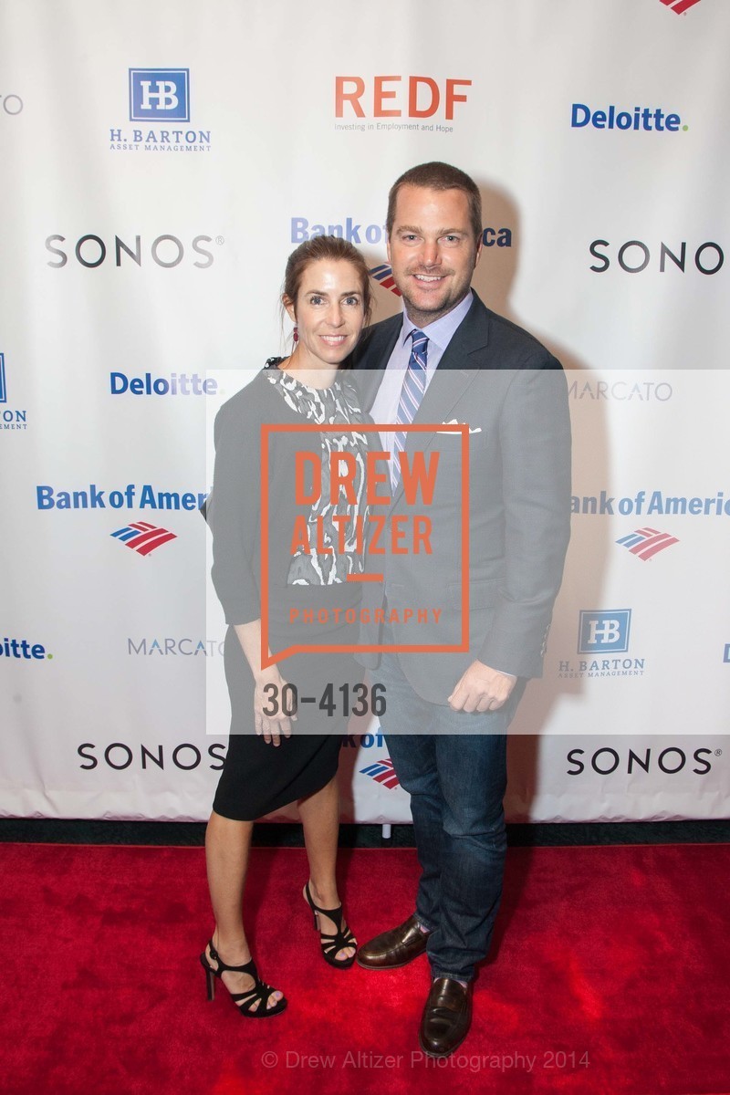Caroline O'Donnell, Chris O'Donnell, REDF 2014 Benefit Old, US, September 18th, 2014, Photo #30-4136 Caroline O'Donnell, Chris O'Donnell, Photo #30-4136