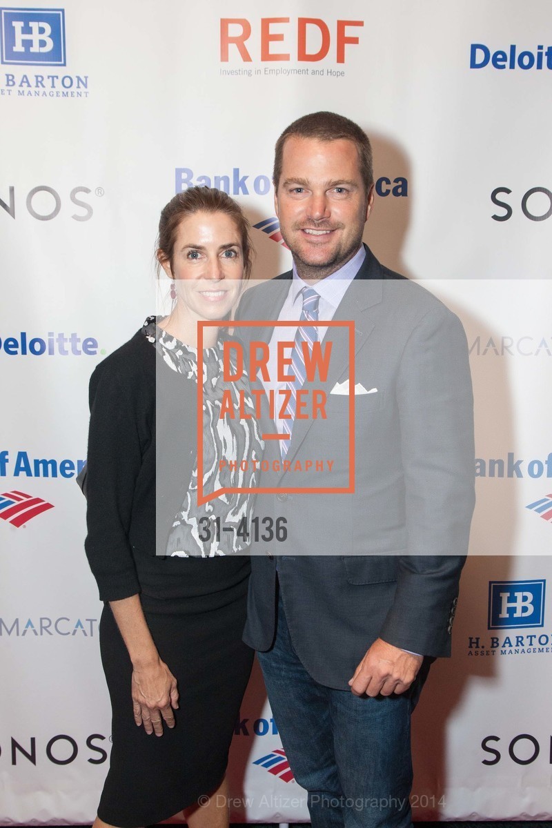 Caroline O'Donnell, Chris O'Donnell, REDF 2014 Benefit Old, US, September 18th, 2014, Photo #31-4136 Caroline O'Donnell, Chris O'Donnell, Photo #31-4136