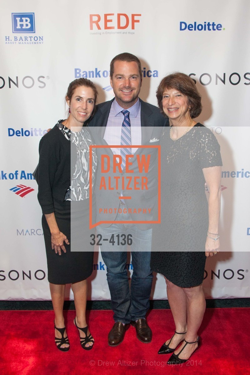 Caroline O'Donnell, Chris O'Donnell, Carla Javits, REDF 2014 Benefit Old, US, September 18th, 2014, Photo #32-4136 Caroline O'Donnell, Chris O'Donnell, Carla Javits, Photo #32-4136