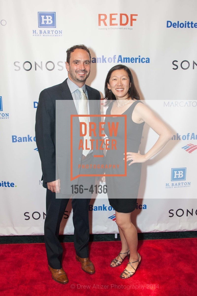 Bill Heiser, Esther Kim, REDF 2014 Benefit Old, US, September 18th, 2014, Photo #156-4136 Bill Heiser, Esther Kim, Photo #156-4136