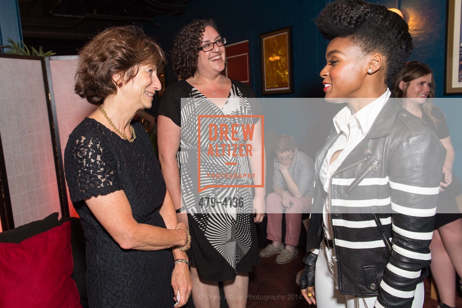 Carla Javits, Christina Garcia, Janelle Monae, REDF 2014 Benefit Old, US, September 18th, 2014, Photo #479-4136 Carla Javits, Christina Garcia, Janelle Monae, Photo #479-4136