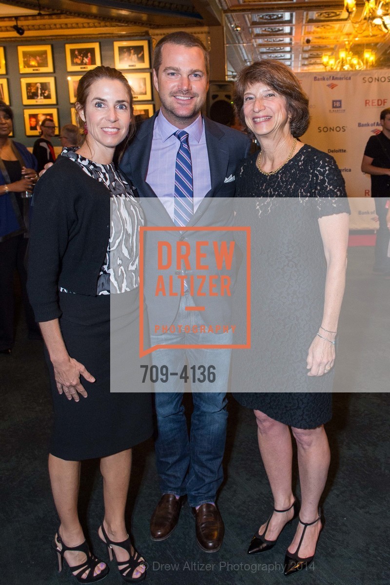 Caroline O'Donnell, Chris O'Donnell, Carla Javits, REDF 2014 Benefit Old, US, September 18th, 2014, Photo #709-4136 Caroline O'Donnell, Chris O'Donnell, Carla Javits, Photo #709-4136