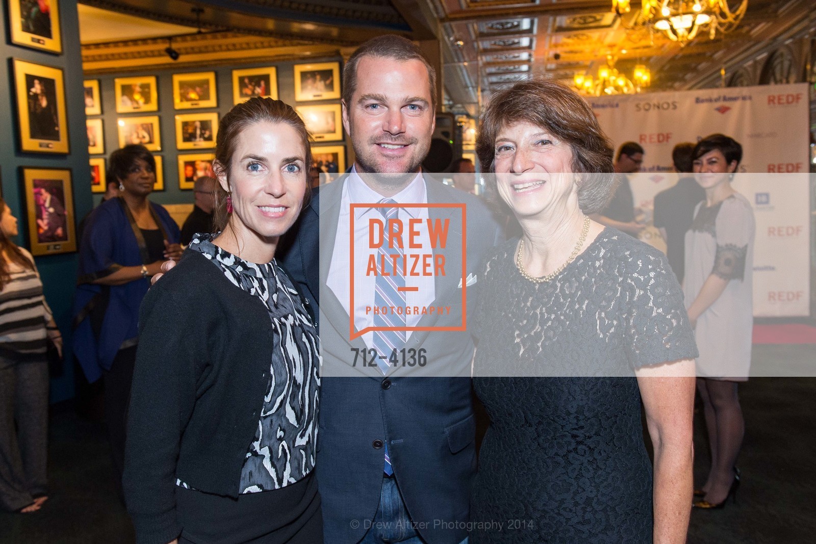 Caroline O'Donnell, Chris O'Donnell, Carla Javits, REDF 2014 Benefit Old, US, September 18th, 2014, Photo #712-4136 Caroline O'Donnell, Chris O'Donnell, Carla Javits, Photo #712-4136