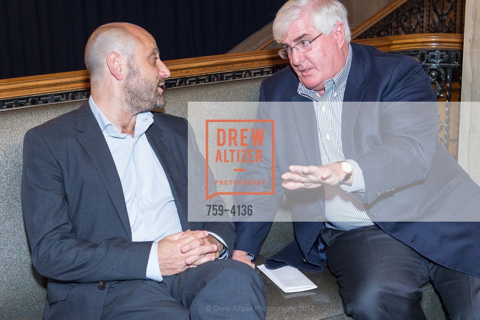 Alex Tourk, Ron Conway, REDF 2014 Benefit Old, US, September 18th, 2014, Photo #759-4136 Alex Tourk, Ron Conway, Photo #759-4136