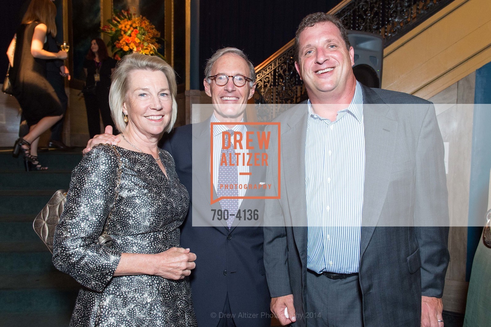 Mary Anne Walters, Buz Walters, Harris Barton, REDF 2014 Benefit Old, US, September 18th, 2014, Photo #790-4136 Mary Anne Walters, Buz Walters, Harris Barton, Photo #790-4136