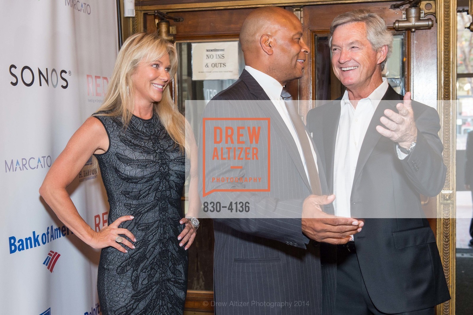 Victoria Stewman, Ronnie Lott, REDF 2014 Benefit Old, US, September 18th, 2014, Photo #830-4136 Victoria Stewman, Ronnie Lott, Photo #830-4136