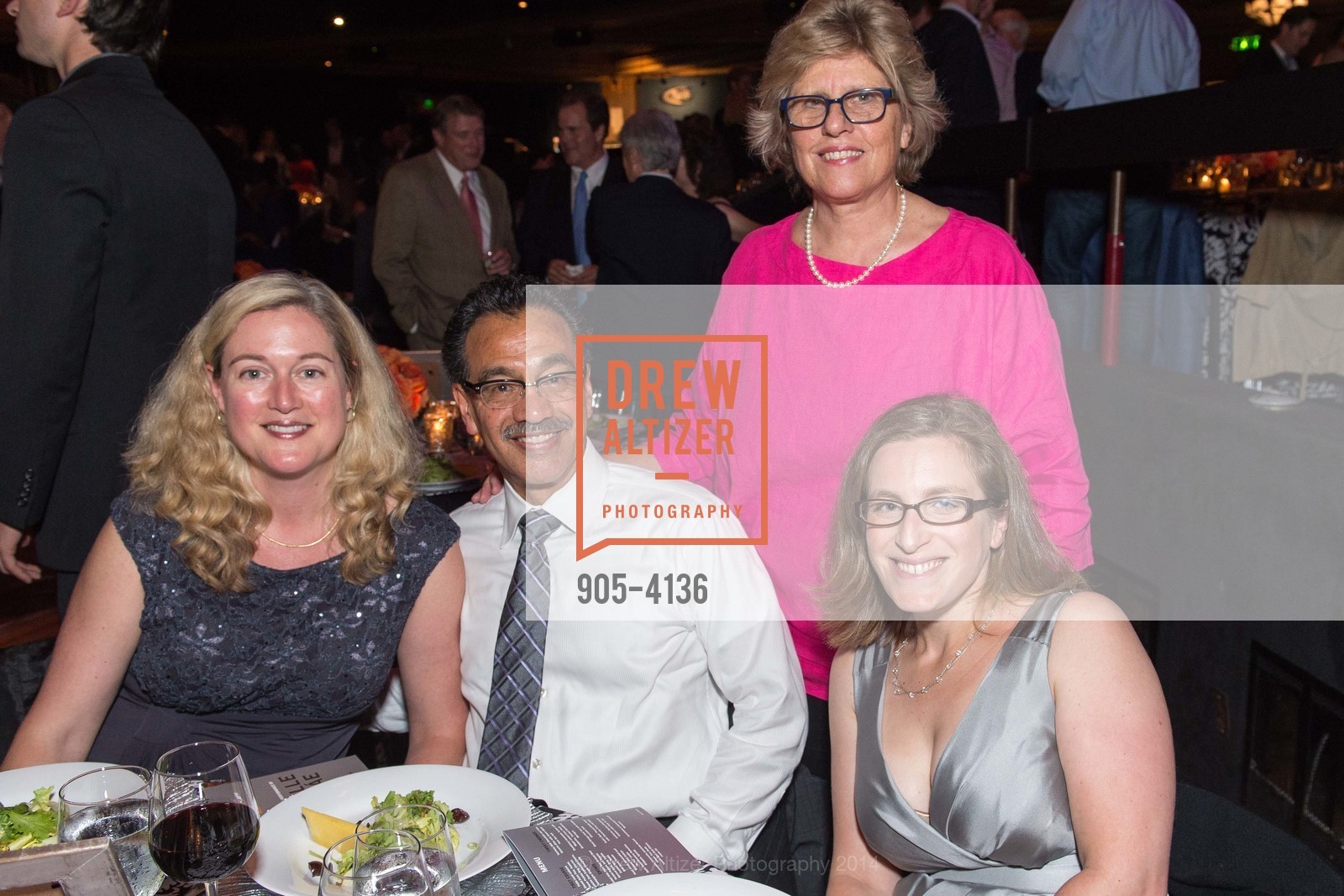 Sheila Arcelona, Steve Arcelona, Sara ?, Ann Cochrane, REDF 2014 Benefit Old, US, September 18th, 2014, Photo #905-4136 Sheila Arcelona, Steve Arcelona, Sara ?, Ann Cochrane, Photo #905-4136