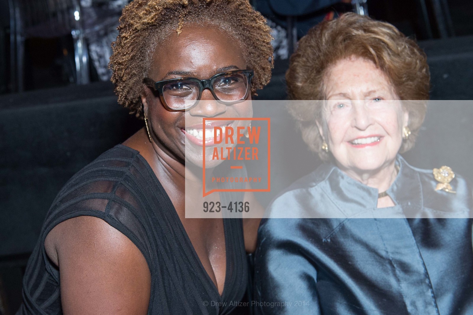 Lande Ajose, Phyllis Moldaw, REDF 2014 Benefit Old, US, September 18th, 2014, Photo #923-4136 Lande Ajose, Phyllis Moldaw, Photo #923-4136