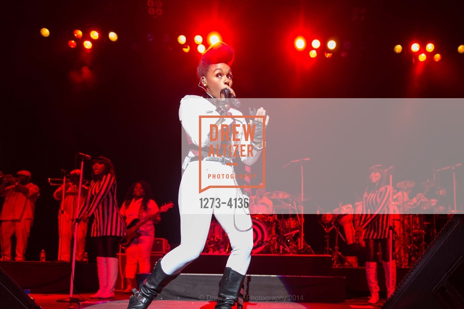 Performance By Janelle Monae, REDF 2014 Benefit Old, US, September 18th, 2014, Photo #1273-4136 Performance By Janelle Monae, Photo #1273-4136
