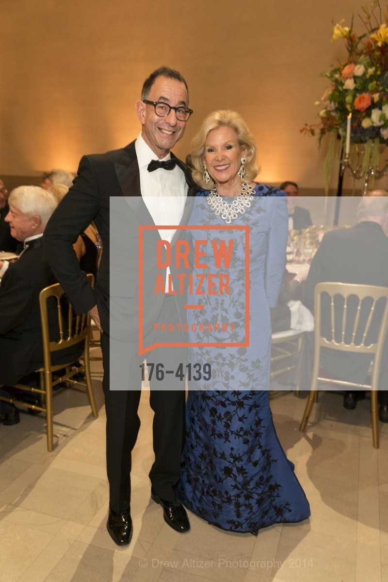 Colin Bailey, Dede Wilsey, LEGION OF HONOR Hosts HOUGHTON HALL Black-Tie Dinner, US, October 15th, 2014, Photo #176-4139 Colin Bailey, Dede Wilsey, Photo #176-4139