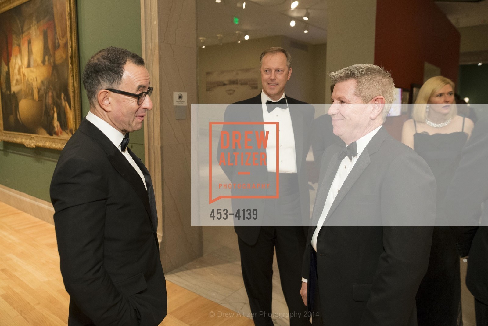 Colin Bailey, John Kunowski, Richard Benefield, LEGION OF HONOR Hosts HOUGHTON HALL Black-Tie Dinner, US, October 15th, 2014, Photo #453-4139 Colin Bailey, John Kunowski, Richard Benefield, Photo #453-4139