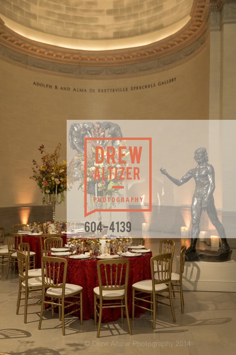 Atmosphere, LEGION OF HONOR Hosts HOUGHTON HALL Black-Tie Dinner, US, October 15th, 2014, Photo #604-4139 Atmosphere, Photo #604-4139