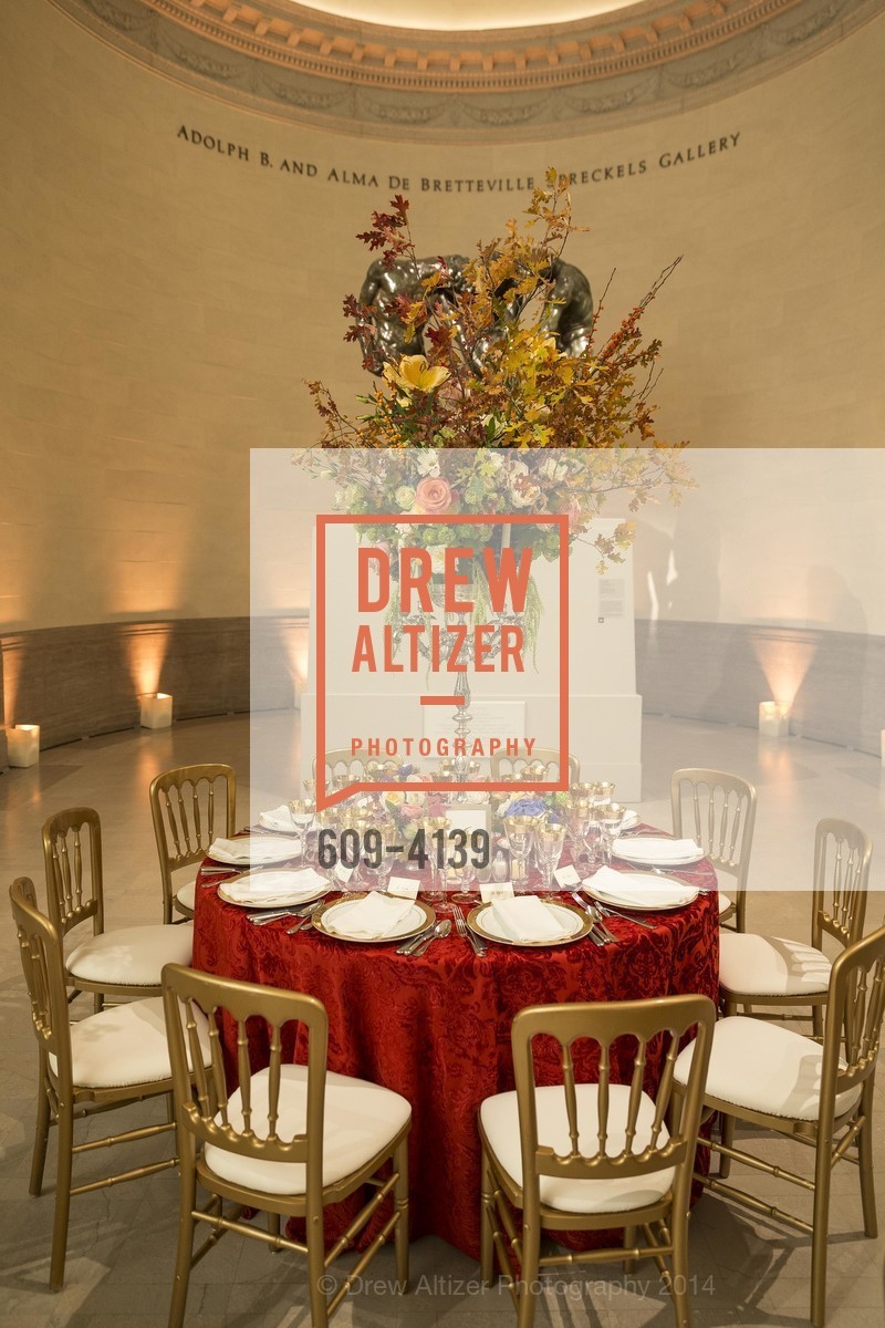 Atmosphere, LEGION OF HONOR Hosts HOUGHTON HALL Black-Tie Dinner, US, October 15th, 2014, Photo #609-4139 Atmosphere, Photo #609-4139