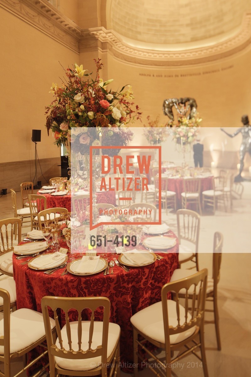 Atmosphere, LEGION OF HONOR Hosts HOUGHTON HALL Black-Tie Dinner, US, October 15th, 2014, Photo #651-4139 Atmosphere, Photo #651-4139