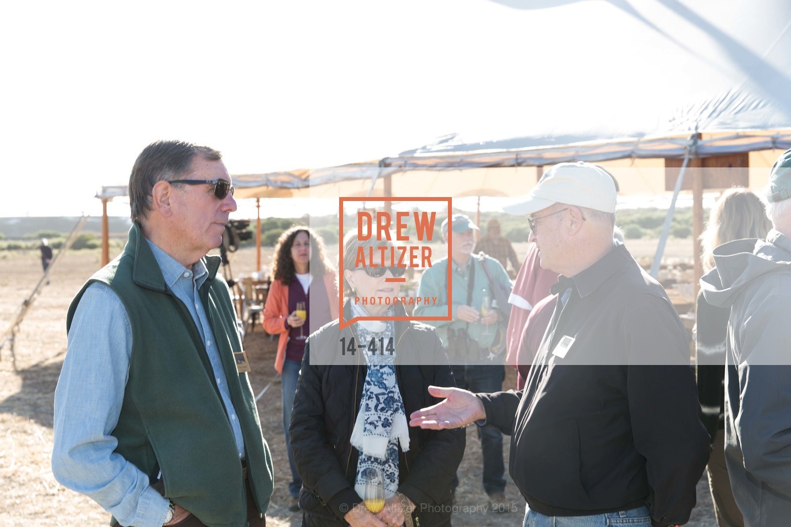 Clay Clement, Marian Van Alyea, Peter van Alyea, SEA CHANGE at Sears Point with Sonoma Land Trust, Sears Point. Sears Point, . Hwy 37 and Lakeville Hwy, October 25th, 2015, Photo #14-414 Clay Clement, Marian Van Alyea, Peter van Alyea, Photo #14-414