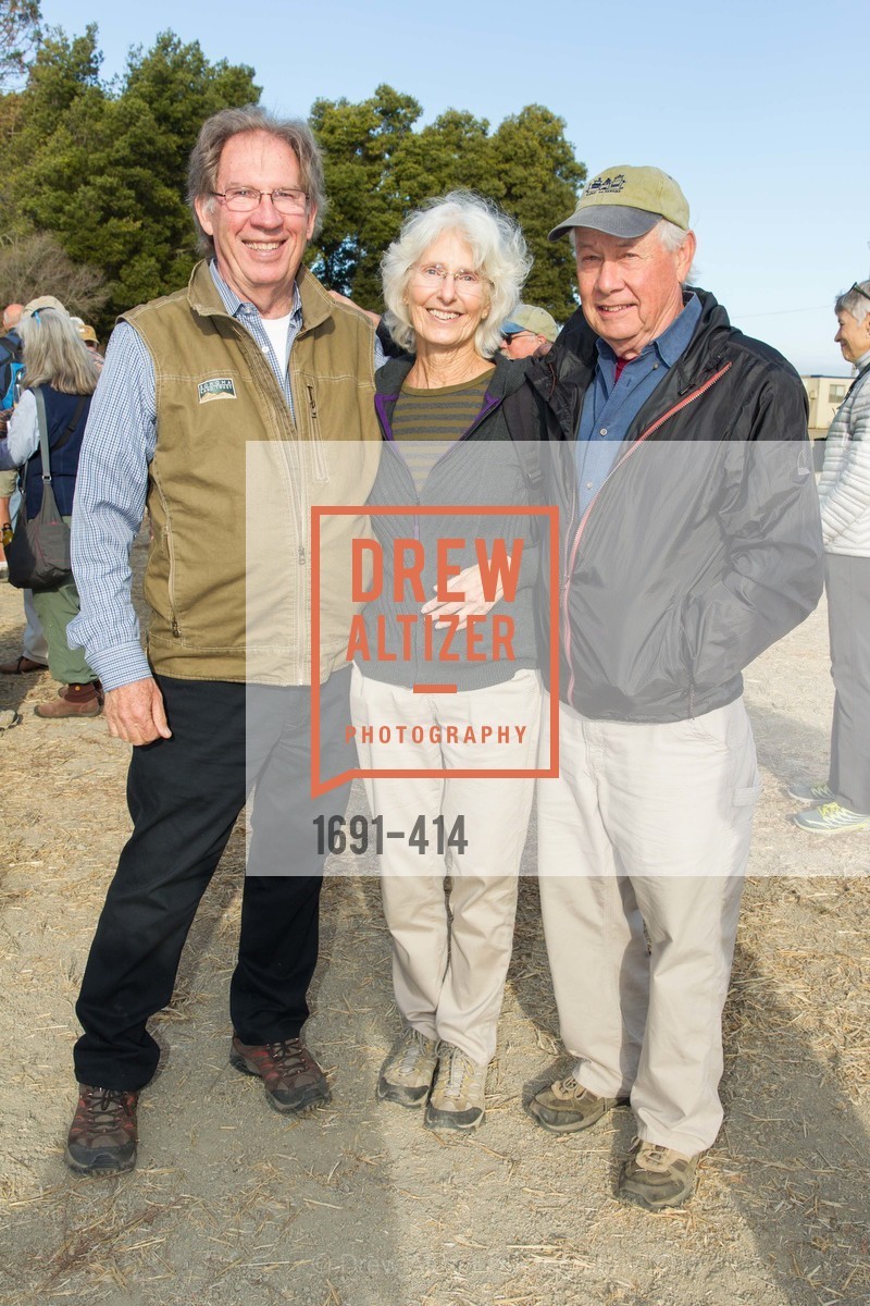 Ralph Benson, Janet Anderson, Michael Hayes, SEA CHANGE at Sears Point with Sonoma Land Trust, Sears Point. Sears Point, . Hwy 37 and Lakeville Hwy, October 25th, 2015, Photo #1691-414 Ralph Benson, Janet Anderson, Michael Hayes, Photo #1691-414