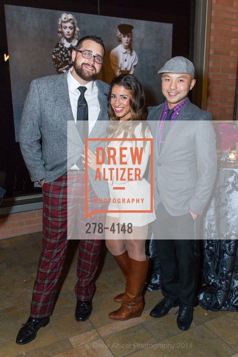 Andrew Grimm, Vanessa Morais, Dennis Wong, Runway & Cocktail Partnership with VOGUE, US, October 31st, 2014, Photo #278-4148 Andrew Grimm, Vanessa Morais, Dennis Wong, Photo #278-4148