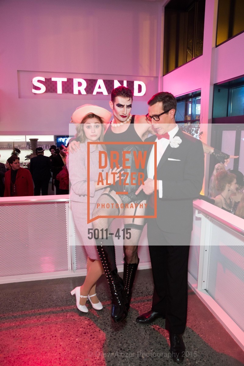 Julie Adamo, Justin Genna, Stephen Wattrus, SPOOKED AT THE STRAND Presented by the American Conservatory Theater, The Strand Theater. 1127 Market Street, October 26th, 2015,Drew Altizer, Drew Altizer Photography, full-service agency, private events, San Francisco photographer, photographer california