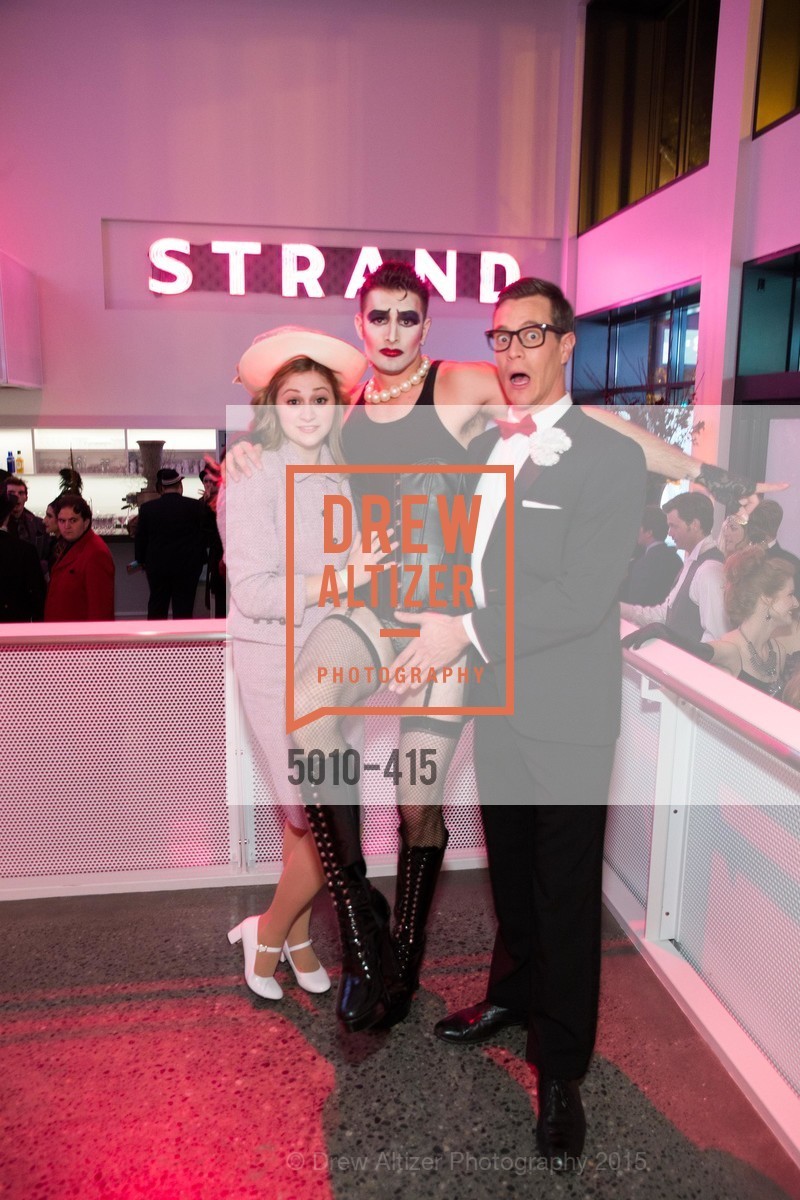 Julie Adamo, Justin Genna, Stephen Wattrus, SPOOKED AT THE STRAND Presented by the American Conservatory Theater, The Strand Theater. 1127 Market Street, October 26th, 2015,Drew Altizer, Drew Altizer Photography, full-service agency, private events, San Francisco photographer, photographer california