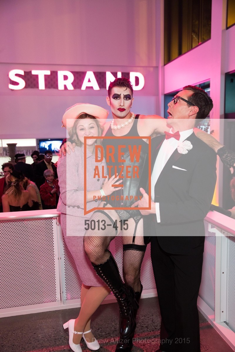 Julie Adamo, Justin Genna, Stephen Wattrus, SPOOKED AT THE STRAND Presented by the American Conservatory Theater, The Strand Theater. 1127 Market Street, October 26th, 2015,Drew Altizer, Drew Altizer Photography, full-service agency, private events, San Francisco photographer, photographer california