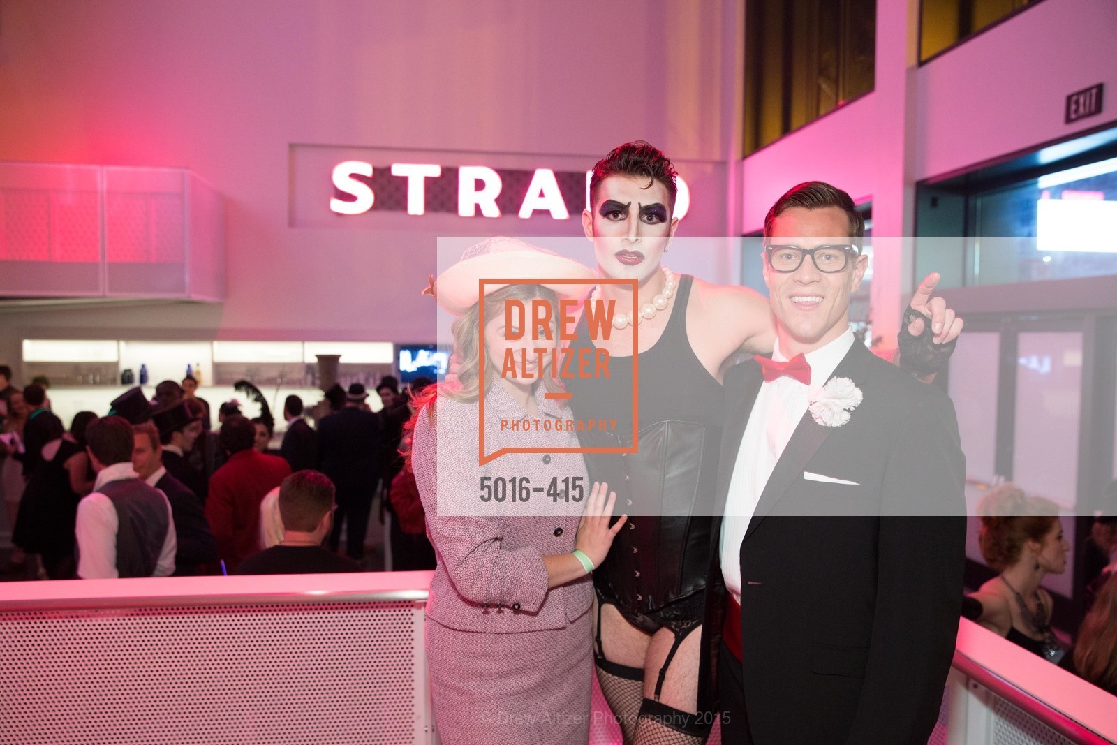 Julie Adamo, Justin Genna, Stephen Wattrus, SPOOKED AT THE STRAND Presented by the American Conservatory Theater, The Strand Theater. 1127 Market Street, October 26th, 2015,Drew Altizer, Drew Altizer Photography, full-service agency, private events, San Francisco photographer, photographer california