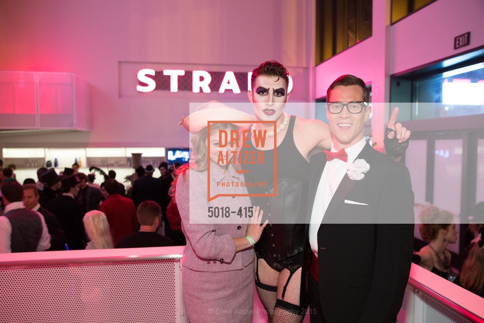 Julie Adamo, Justin Genna, Stephen Wattrus, SPOOKED AT THE STRAND Presented by the American Conservatory Theater, The Strand Theater. 1127 Market Street, October 26th, 2015,Drew Altizer, Drew Altizer Photography, full-service agency, private events, San Francisco photographer, photographer california
