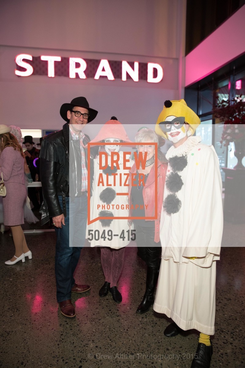 Fred Levin, Patti Rueff, Nancy Livingston, Rusty Rueff, SPOOKED AT THE STRAND Presented by the American Conservatory Theater, The Strand Theater. 1127 Market Street, October 26th, 2015,Drew Altizer, Drew Altizer Photography, full-service event agency, private events, San Francisco photographer, photographer California