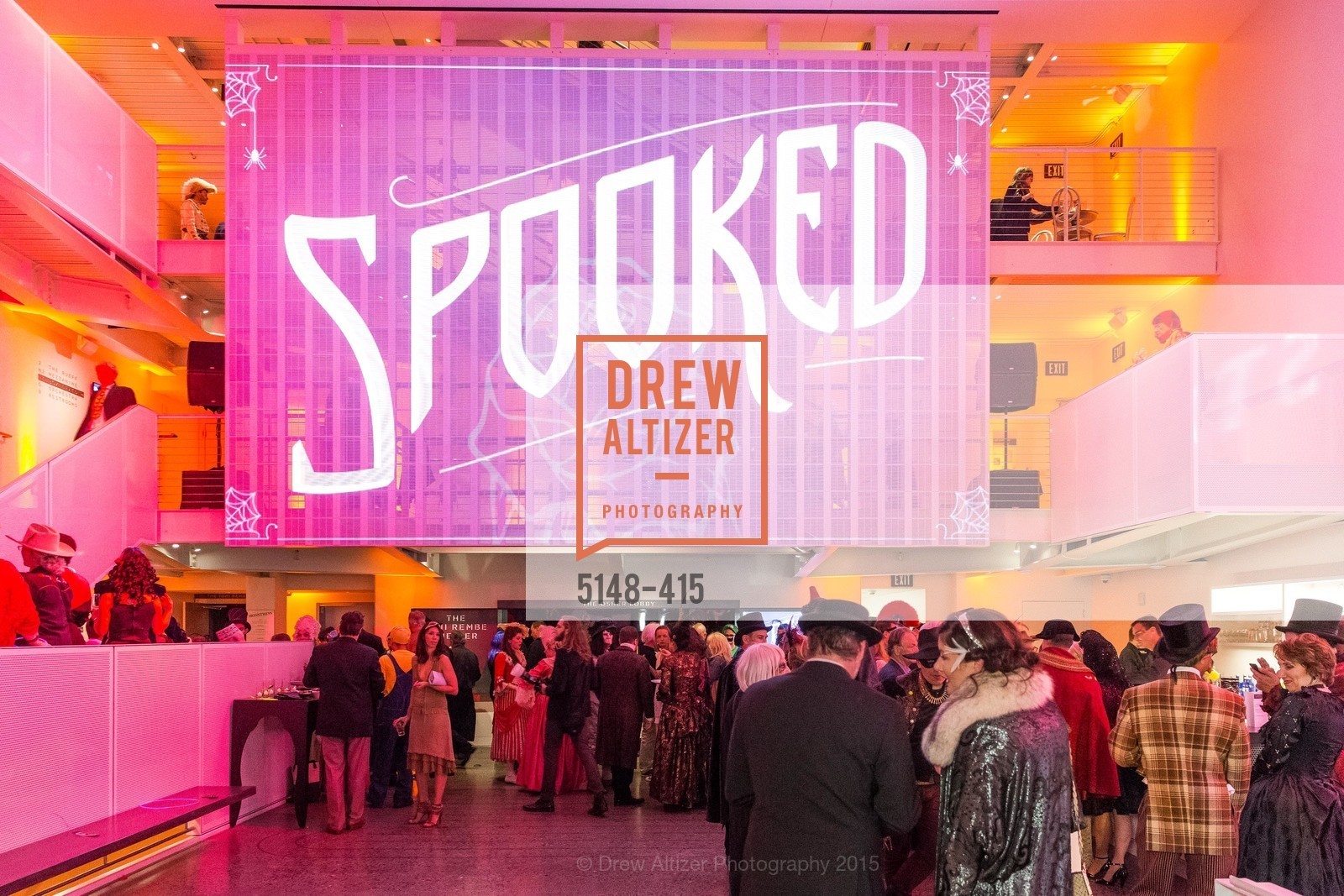 Atmoshpere, SPOOKED AT THE STRAND Presented by the American Conservatory Theater, The Strand Theater. 1127 Market Street, October 26th, 2015,Drew Altizer, Drew Altizer Photography, full-service event agency, private events, San Francisco photographer, photographer California