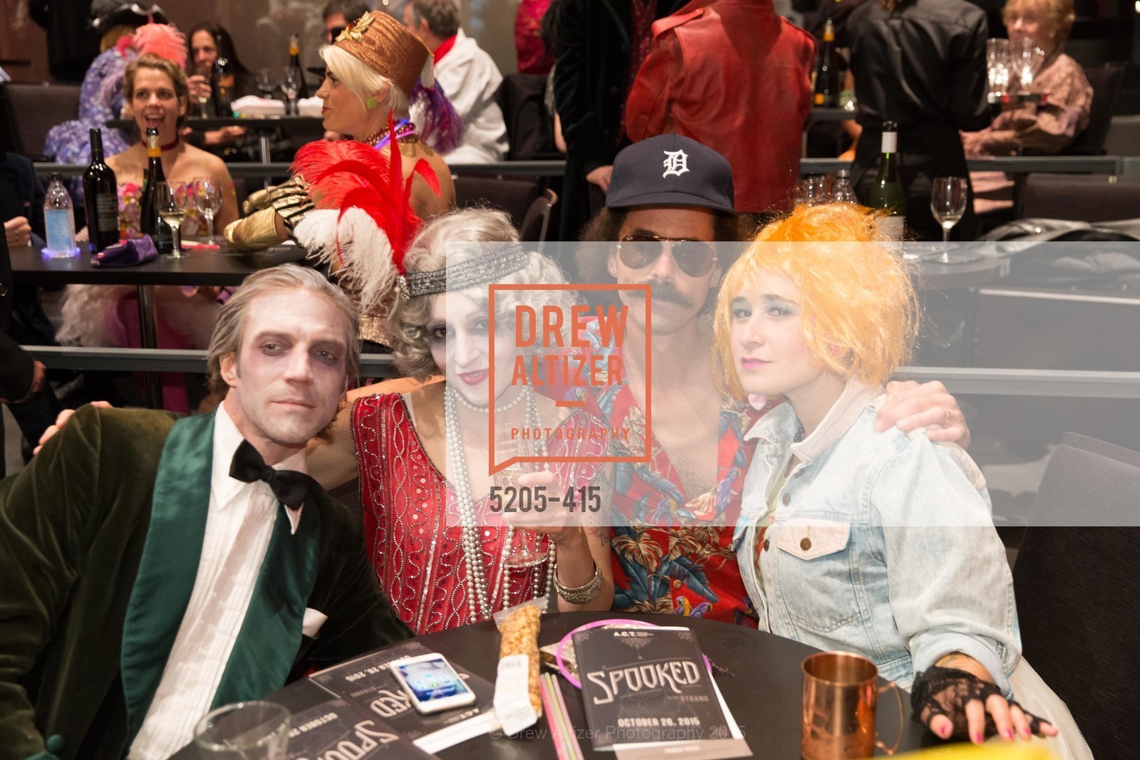 Scott Schumaker, Tiffanie DeBartolo, Patrick Spurgeon, Cielle Taaffe, SPOOKED AT THE STRAND Presented by the American Conservatory Theater, The Strand Theater. 1127 Market Street, October 26th, 2015,Drew Altizer, Drew Altizer Photography, full-service agency, private events, San Francisco photographer, photographer california