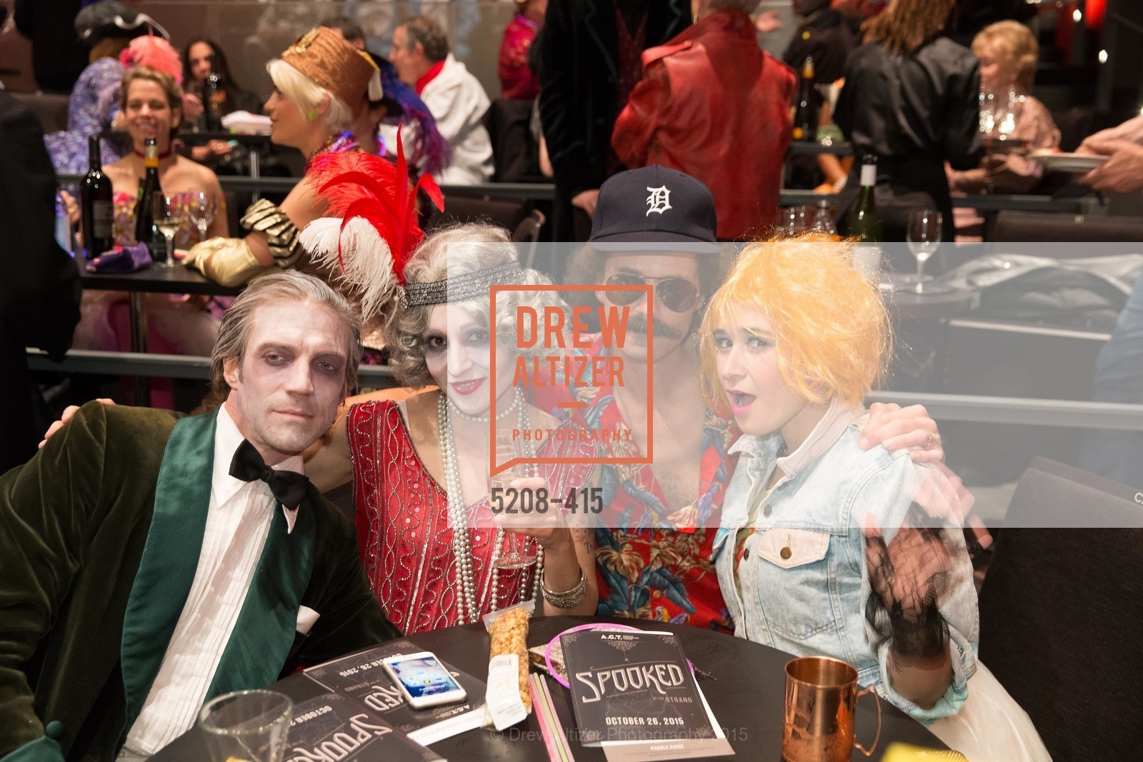 Scott Schumaker, Tiffanie DeBartolo, Patrick Spurgeon, Cielle Taaffe, SPOOKED AT THE STRAND Presented by the American Conservatory Theater, The Strand Theater. 1127 Market Street, October 26th, 2015,Drew Altizer, Drew Altizer Photography, full-service agency, private events, San Francisco photographer, photographer california