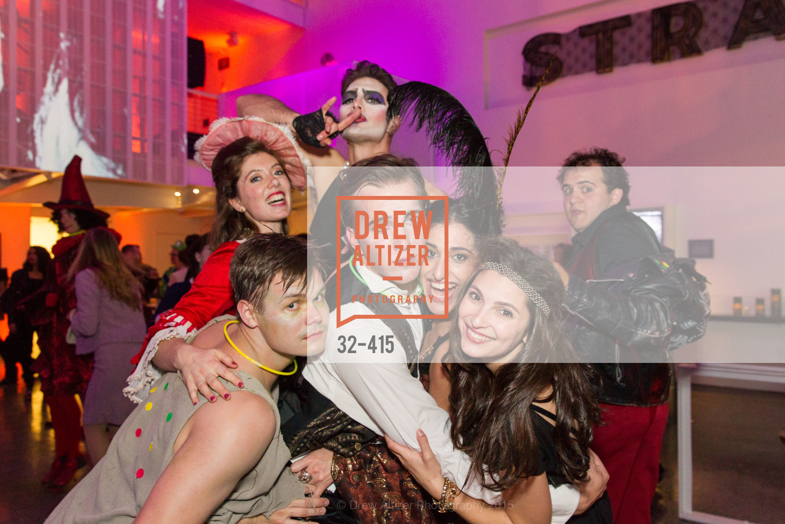 Oliver Shirley, Justin Genna, Jennifer Apple, SPOOKED AT THE STRAND Presented by the American Conservatory Theater, The Strand Theater. 1127 Market Street, October 26th, 2015,Drew Altizer, Drew Altizer Photography, full-service agency, private events, San Francisco photographer, photographer california