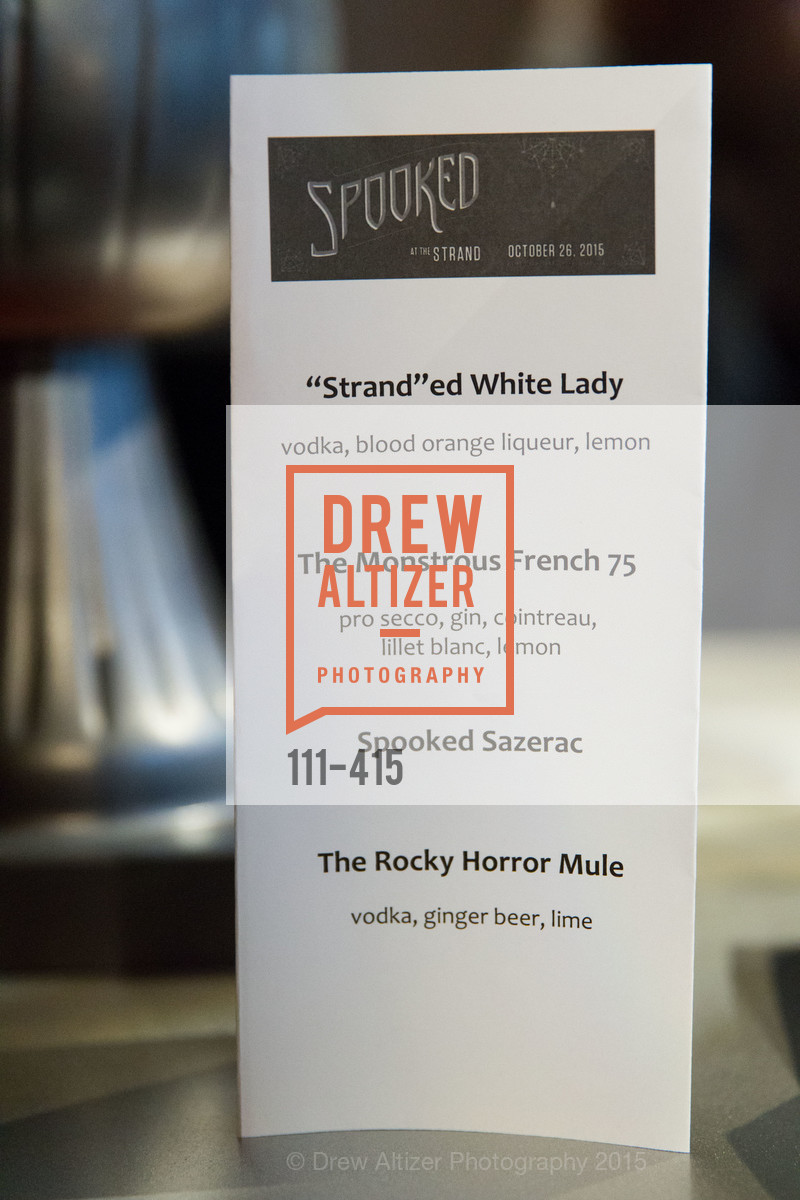 Atmosphere, SPOOKED AT THE STRAND Presented by the American Conservatory Theater, The Strand Theater. 1127 Market Street, October 26th, 2015,Drew Altizer, Drew Altizer Photography, full-service agency, private events, San Francisco photographer, photographer california