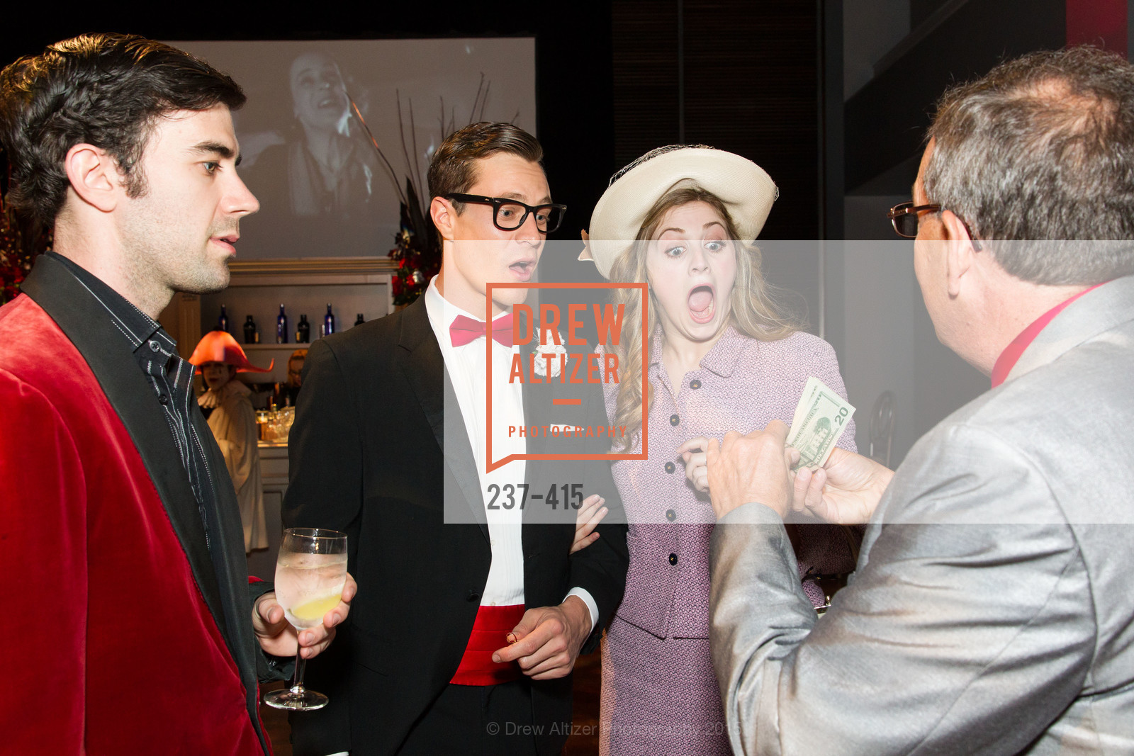 Stephen Wattrus, Julie Adamo, Alan Leeds, SPOOKED AT THE STRAND Presented by the American Conservatory Theater, The Strand Theater. 1127 Market Street, October 26th, 2015,Drew Altizer, Drew Altizer Photography, full-service agency, private events, San Francisco photographer, photographer california
