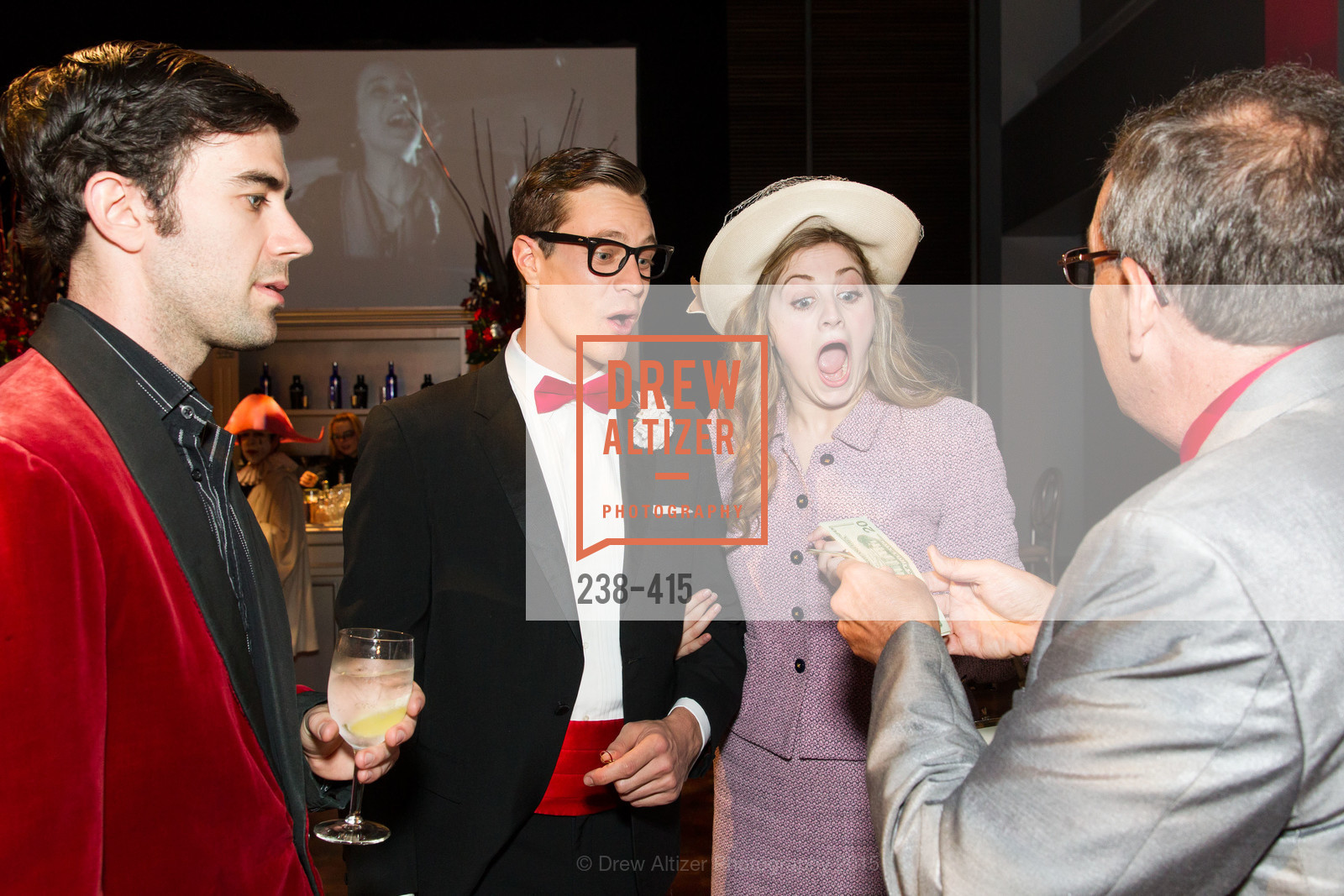 Stephen Wattrus, Julie Adamo, Alan Leeds, SPOOKED AT THE STRAND Presented by the American Conservatory Theater, The Strand Theater. 1127 Market Street, October 26th, 2015,Drew Altizer, Drew Altizer Photography, full-service agency, private events, San Francisco photographer, photographer california