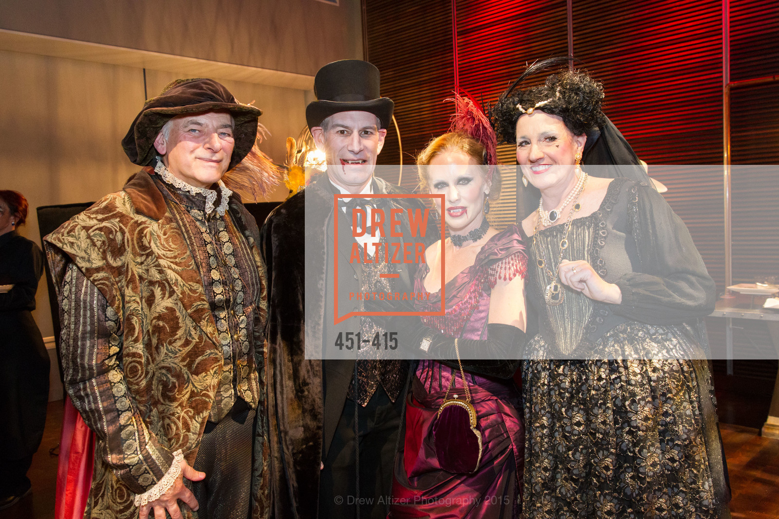 Steve Cookston, Chris Hollenbeck, Holly Hollenbeck, Shirley Cookston, SPOOKED AT THE STRAND Presented by the American Conservatory Theater, The Strand Theater. 1127 Market Street, October 26th, 2015,Drew Altizer, Drew Altizer Photography, full-service agency, private events, San Francisco photographer, photographer california