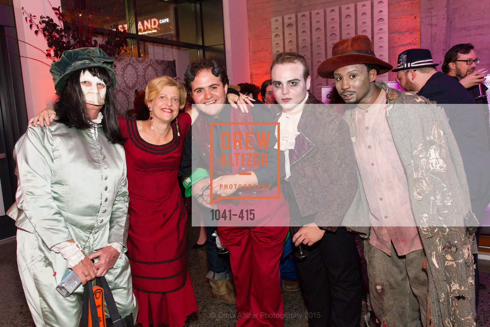John McGhee, Carey Perloff, Vincent Randazzo, Peter Fanone, Kadeem Harris, SPOOKED AT THE STRAND Presented by the American Conservatory Theater, The Strand Theater. 1127 Market Street, October 26th, 2015,Drew Altizer, Drew Altizer Photography, full-service agency, private events, San Francisco photographer, photographer california