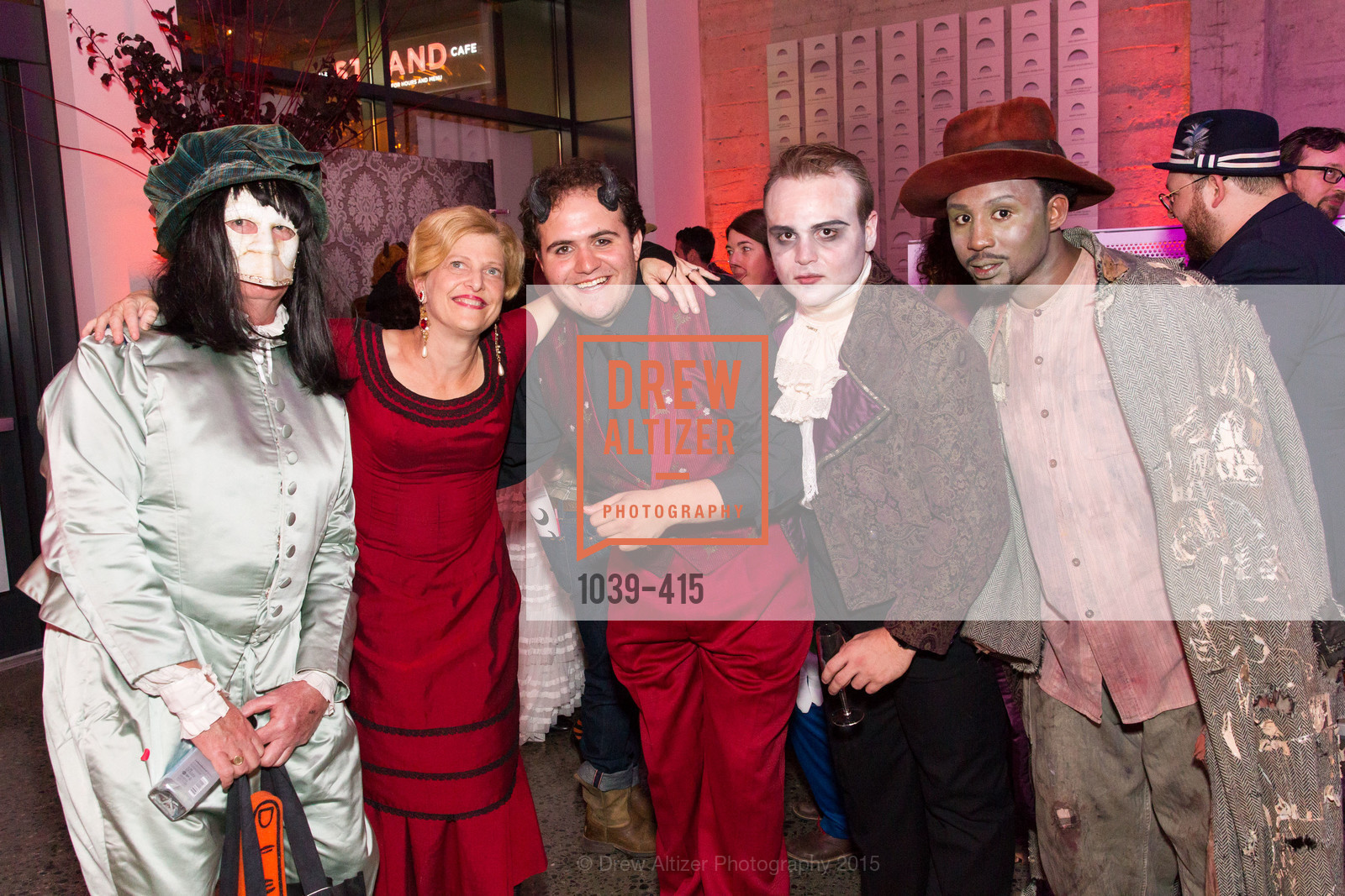 John McGhee, Carey Perloff, Vincent Randazzo, Peter Fanone, Kadeem Harris, SPOOKED AT THE STRAND Presented by the American Conservatory Theater, The Strand Theater. 1127 Market Street, October 26th, 2015,Drew Altizer, Drew Altizer Photography, full-service agency, private events, San Francisco photographer, photographer california
