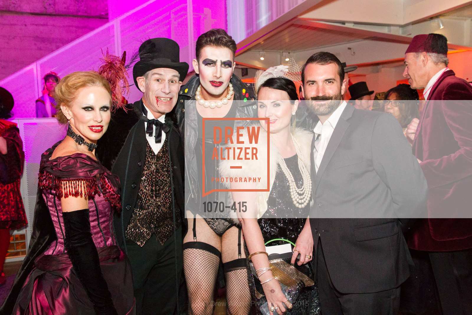 Holly Hollenbeck, Chris Hollenbeck, Justin Genna, Lauren McCoy, Sean Hunter, SPOOKED AT THE STRAND Presented by the American Conservatory Theater, The Strand Theater. 1127 Market Street, October 26th, 2015,Drew Altizer, Drew Altizer Photography, full-service agency, private events, San Francisco photographer, photographer california