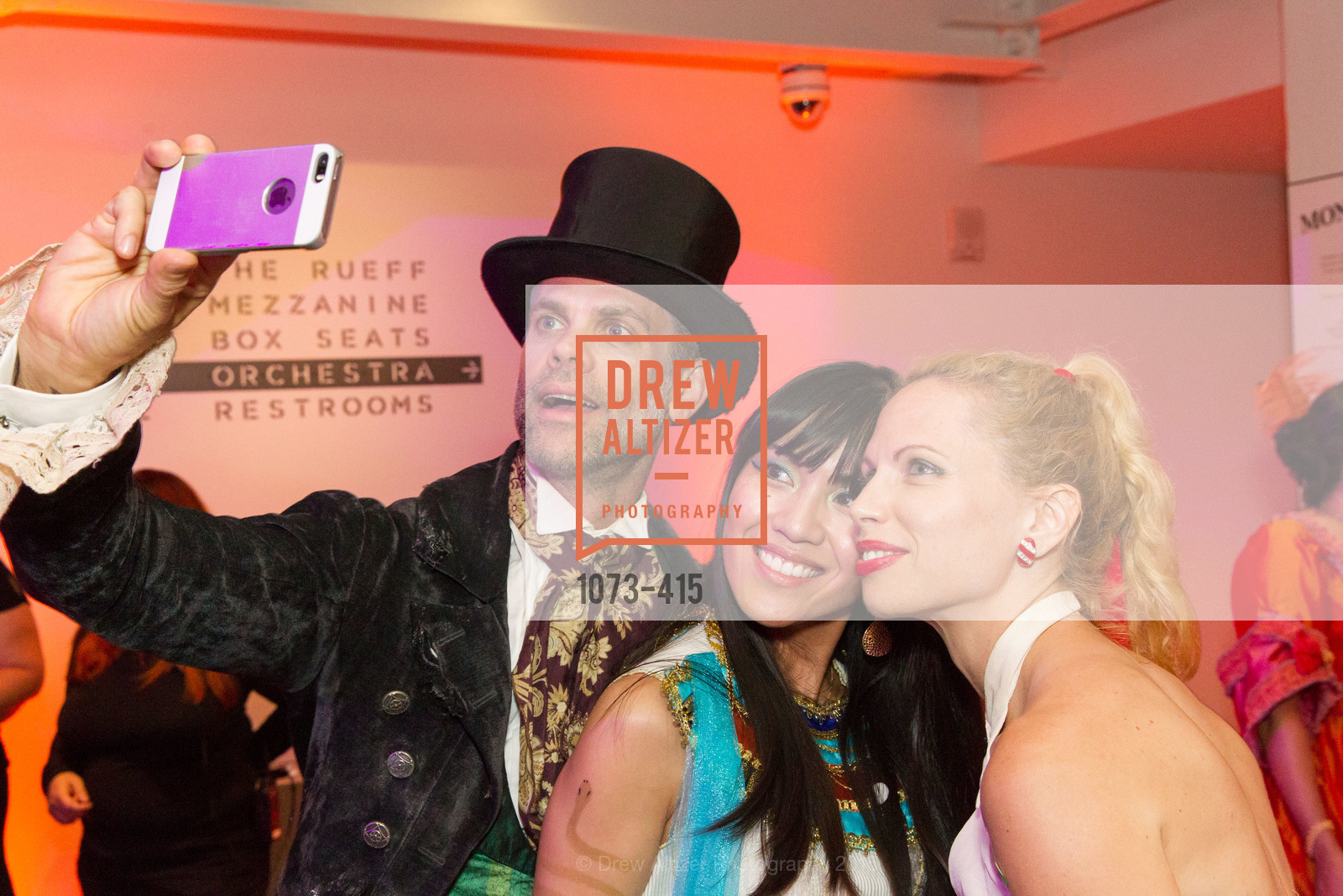 Austin Forbord, Rachelle Turrell, Eve Petrucci, SPOOKED AT THE STRAND Presented by the American Conservatory Theater, The Strand Theater. 1127 Market Street, October 26th, 2015,Drew Altizer, Drew Altizer Photography, full-service agency, private events, San Francisco photographer, photographer california