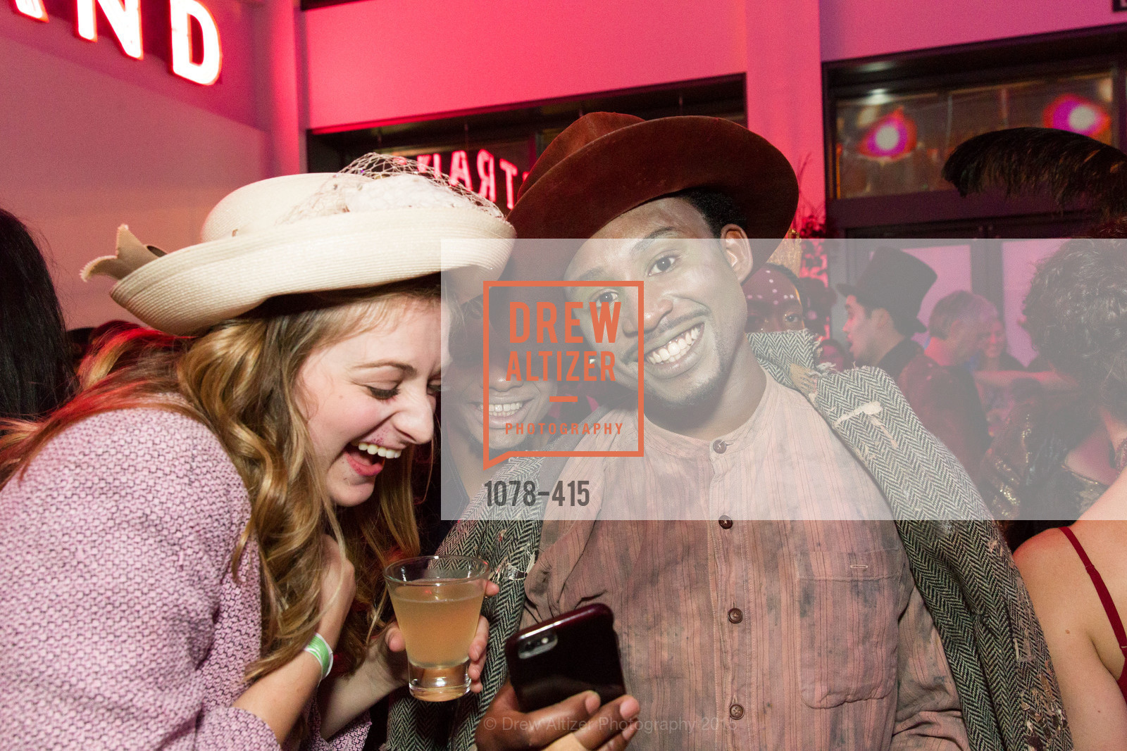 Julie Adamo, Kadeem Harris, SPOOKED AT THE STRAND Presented by the American Conservatory Theater, The Strand Theater. 1127 Market Street, October 26th, 2015