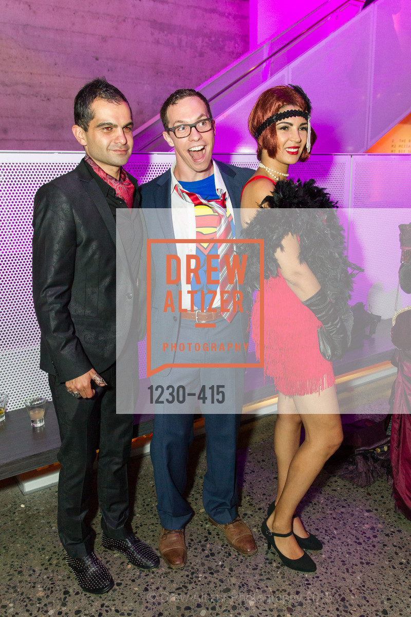 Abtin Rostamin, Mike Brown, Helene Kabli, SPOOKED AT THE STRAND Presented by the American Conservatory Theater, The Strand Theater. 1127 Market Street, October 26th, 2015,Drew Altizer, Drew Altizer Photography, full-service agency, private events, San Francisco photographer, photographer california