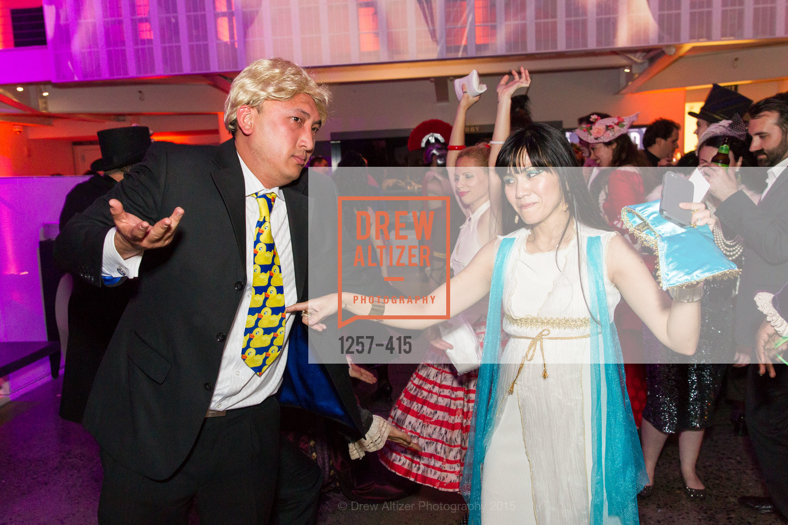 Jimmy Ku, Rachelle Turrell, SPOOKED AT THE STRAND Presented by the American Conservatory Theater, The Strand Theater. 1127 Market Street, October 26th, 2015,Drew Altizer, Drew Altizer Photography, full-service agency, private events, San Francisco photographer, photographer california