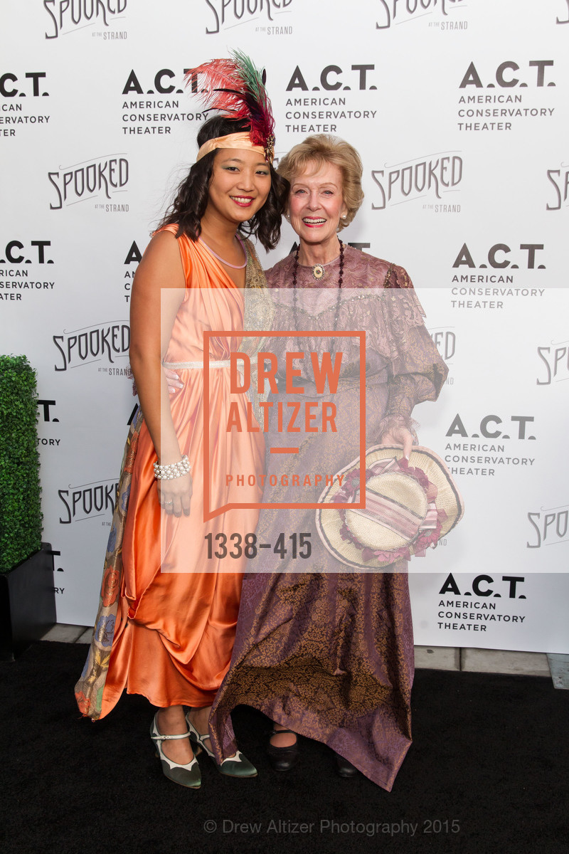 Sandy Shin, Shelley Glassberg, SPOOKED AT THE STRAND Presented by the American Conservatory Theater, The Strand Theater. 1127 Market Street, October 26th, 2015,Drew Altizer, Drew Altizer Photography, full-service agency, private events, San Francisco photographer, photographer california