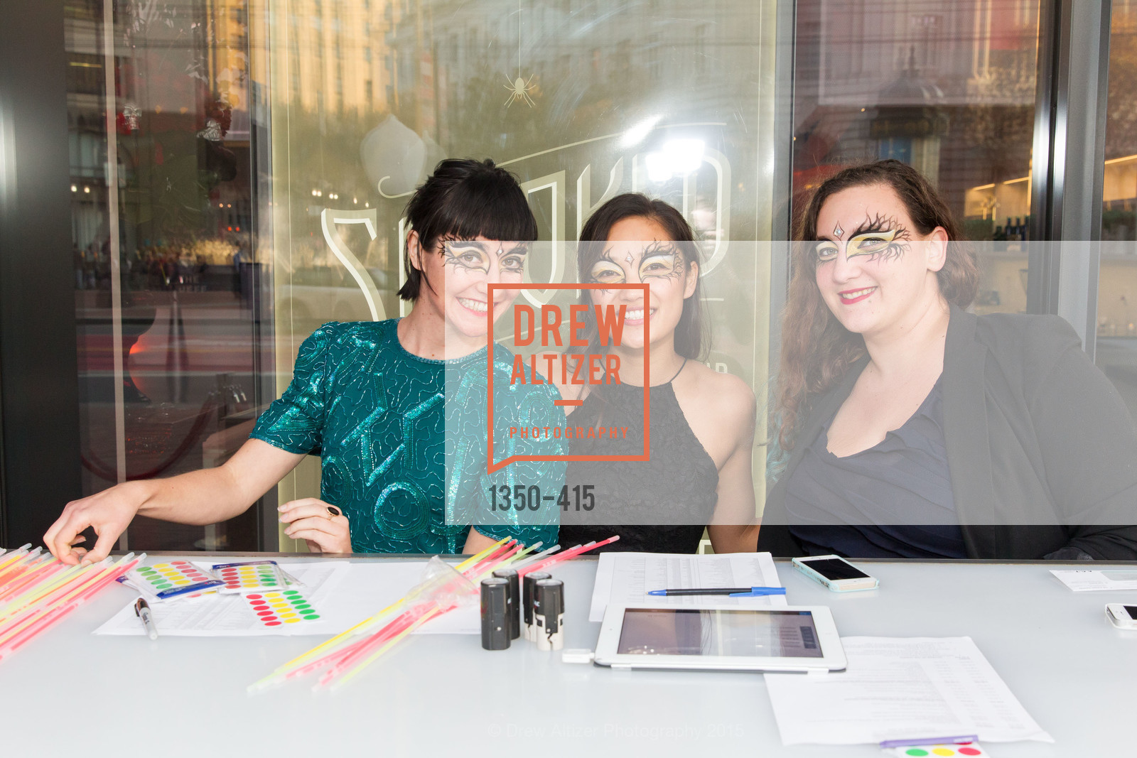 Rose Oser, Abigail Panares, Renee Gholikely, SPOOKED AT THE STRAND Presented by the American Conservatory Theater, The Strand Theater. The Strand Theater, . 1127 Market Street, October 26th, 2015, Photo #1350-415 Rose Oser, Abigail Panares, Renee Gholikely, Photo #1350-415
