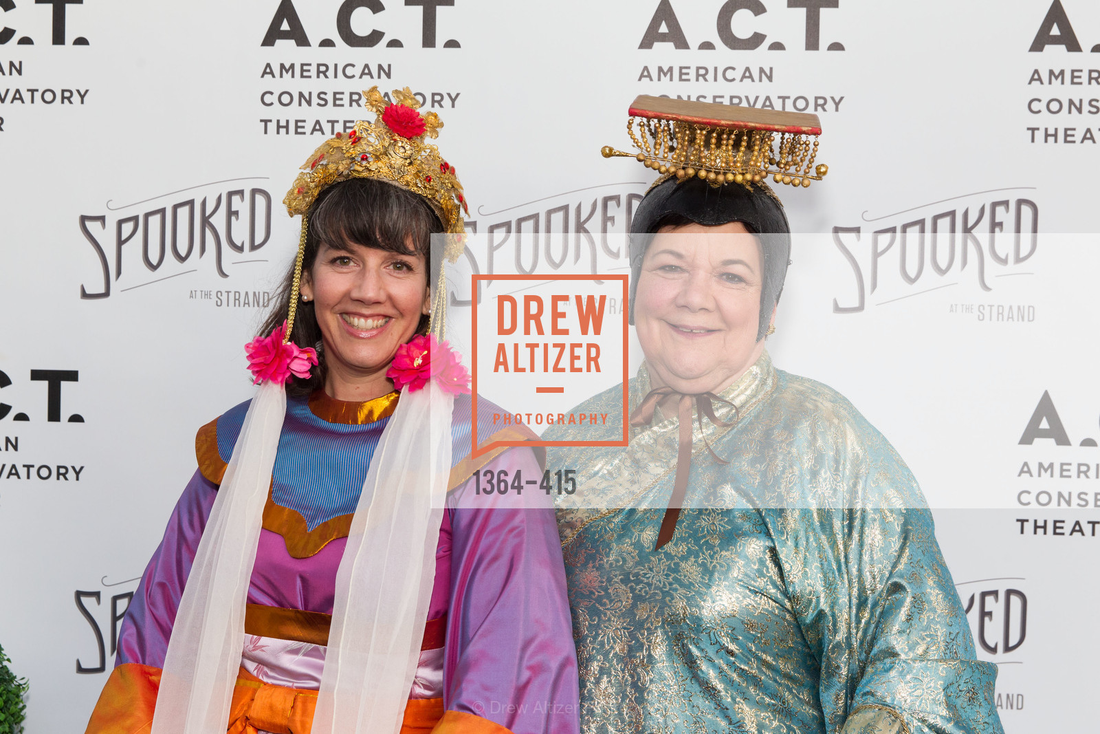 Michelle Shonk, Anne Shonk, SPOOKED AT THE STRAND Presented by the American Conservatory Theater, The Strand Theater. 1127 Market Street, October 26th, 2015,Drew Altizer, Drew Altizer Photography, full-service agency, private events, San Francisco photographer, photographer california