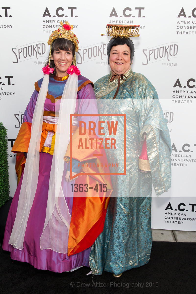 Michelle Shonk, Anne Shonk, SPOOKED AT THE STRAND Presented by the American Conservatory Theater, The Strand Theater. 1127 Market Street, October 26th, 2015,Drew Altizer, Drew Altizer Photography, full-service event agency, private events, San Francisco photographer, photographer California