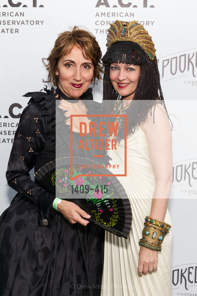 Dominique Lozano, Melissa Smith, SPOOKED AT THE STRAND Presented by the American Conservatory Theater, The Strand Theater. The Strand Theater, . 1127 Market Street, October 26th, 2015, Photo #1409-415 Dominique Lozano, Melissa Smith, Photo #1409-415