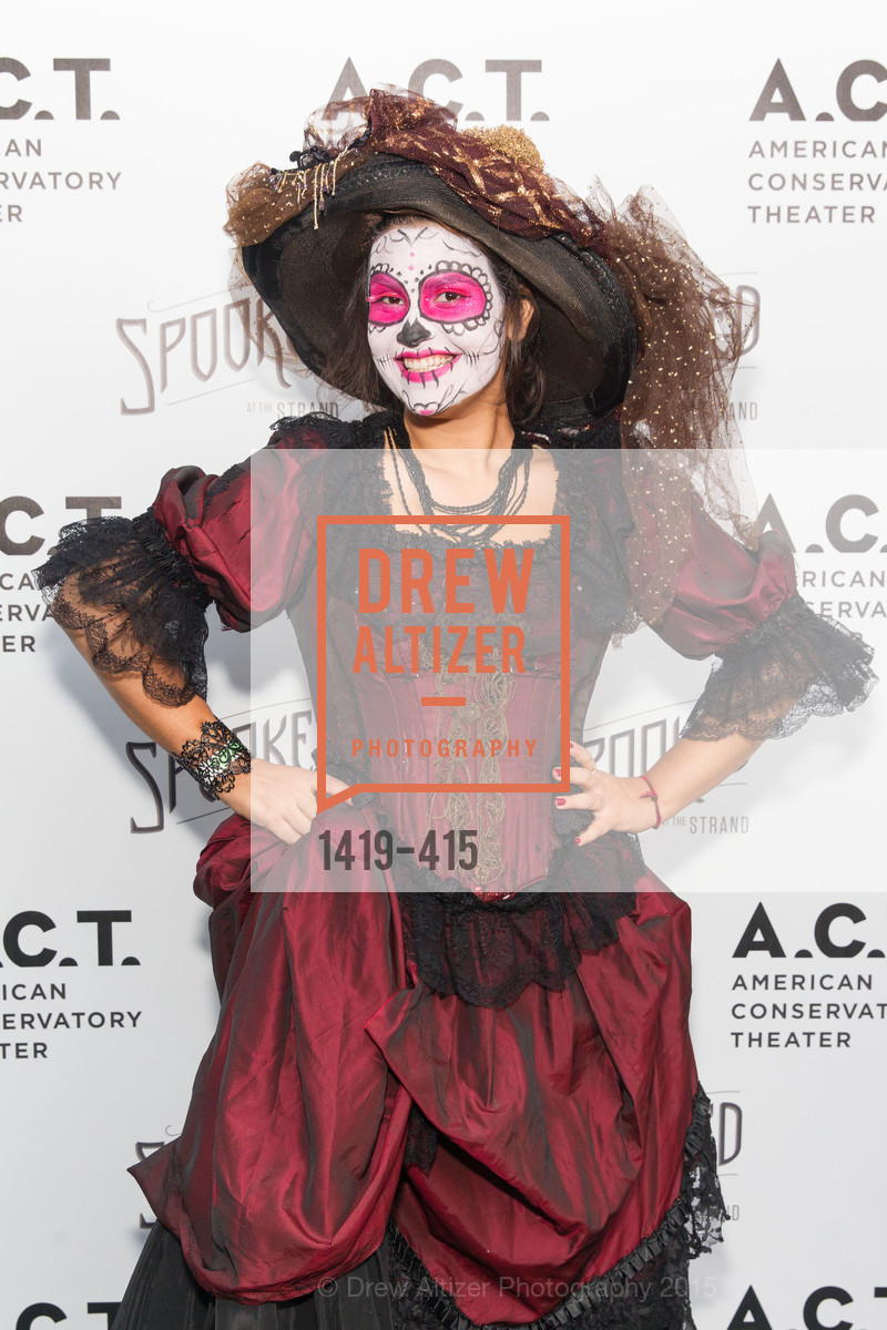 Beatriz Miranda Torres, SPOOKED AT THE STRAND Presented by the American Conservatory Theater, The Strand Theater. 1127 Market Street, October 26th, 2015,Drew Altizer, Drew Altizer Photography, full-service agency, private events, San Francisco photographer, photographer california
