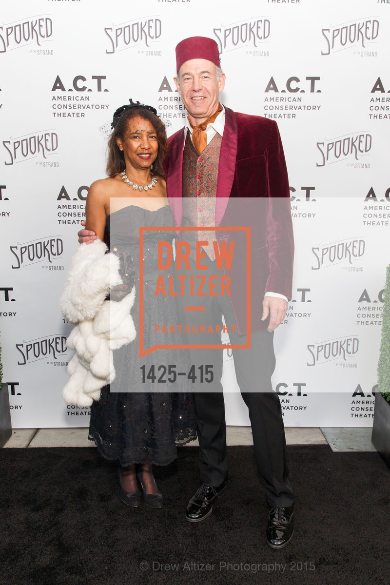Carla Riemer, David Riemer, SPOOKED AT THE STRAND Presented by the American Conservatory Theater, The Strand Theater. 1127 Market Street, October 26th, 2015,Drew Altizer, Drew Altizer Photography, full-service agency, private events, San Francisco photographer, photographer california